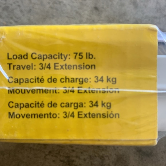 Hickory Hardware 14 Inch Bottom Drawer Slide Mount includes New - Picture 5 of 6